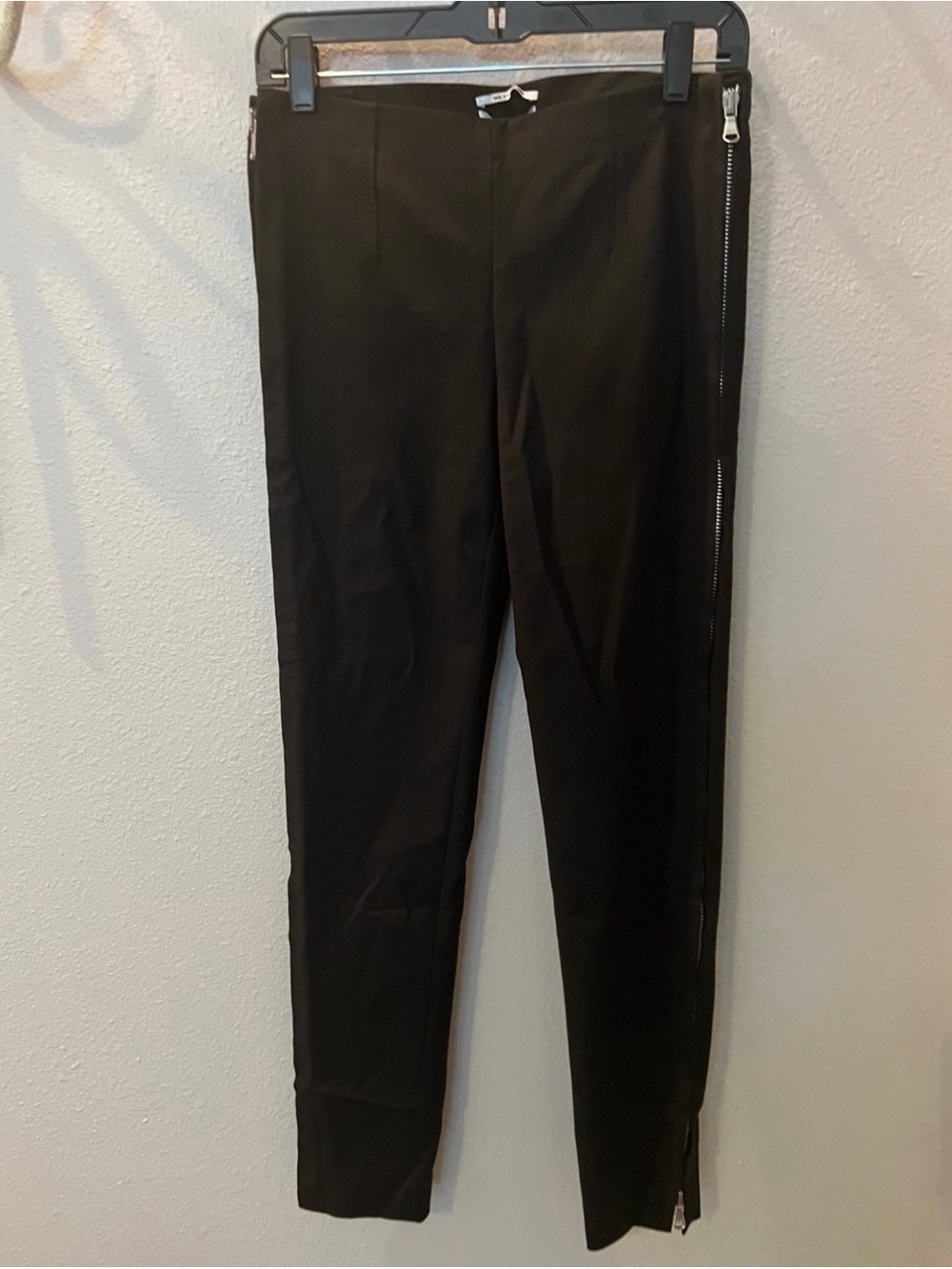 Neiman Marcus Kaufmanfranco Black Tailored Pants Side Zip NWT $795